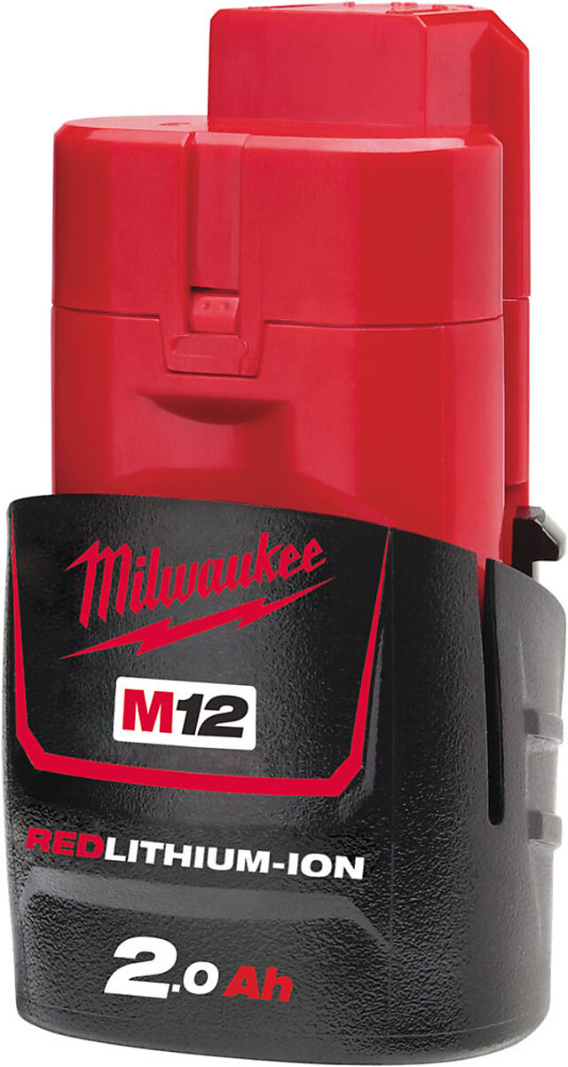 Milwaukee Batteri M12 B2 2,0 Ah Li-Ion Milwaukee 1
