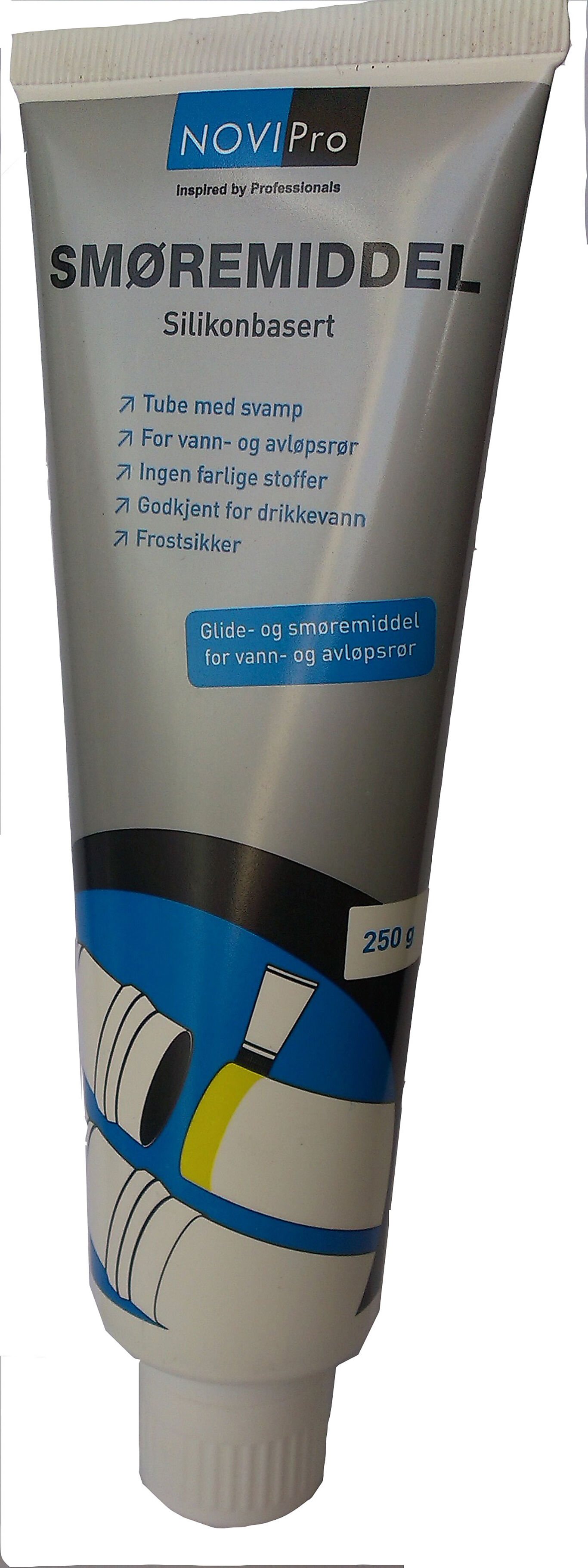 Novipro glidemiddel tube 250 g