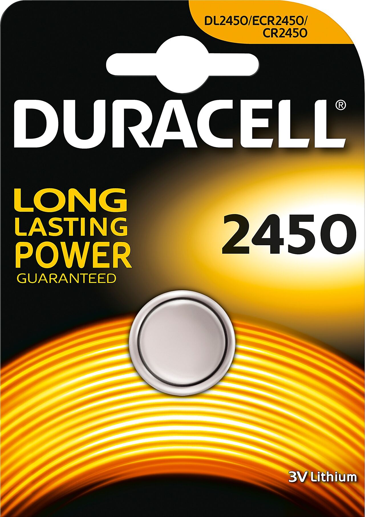 Duracell Knappecellbatteri CR2450 3V 1