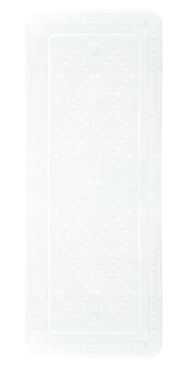 Antisklimatte arosa hvit dusj 55x55 cm med sugekopper 1