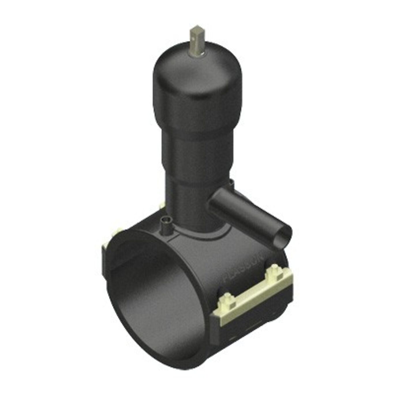 EFAS Anboringsklammer el-sveis 110-32 mm PE100 SDR11-17 m/ventil 1