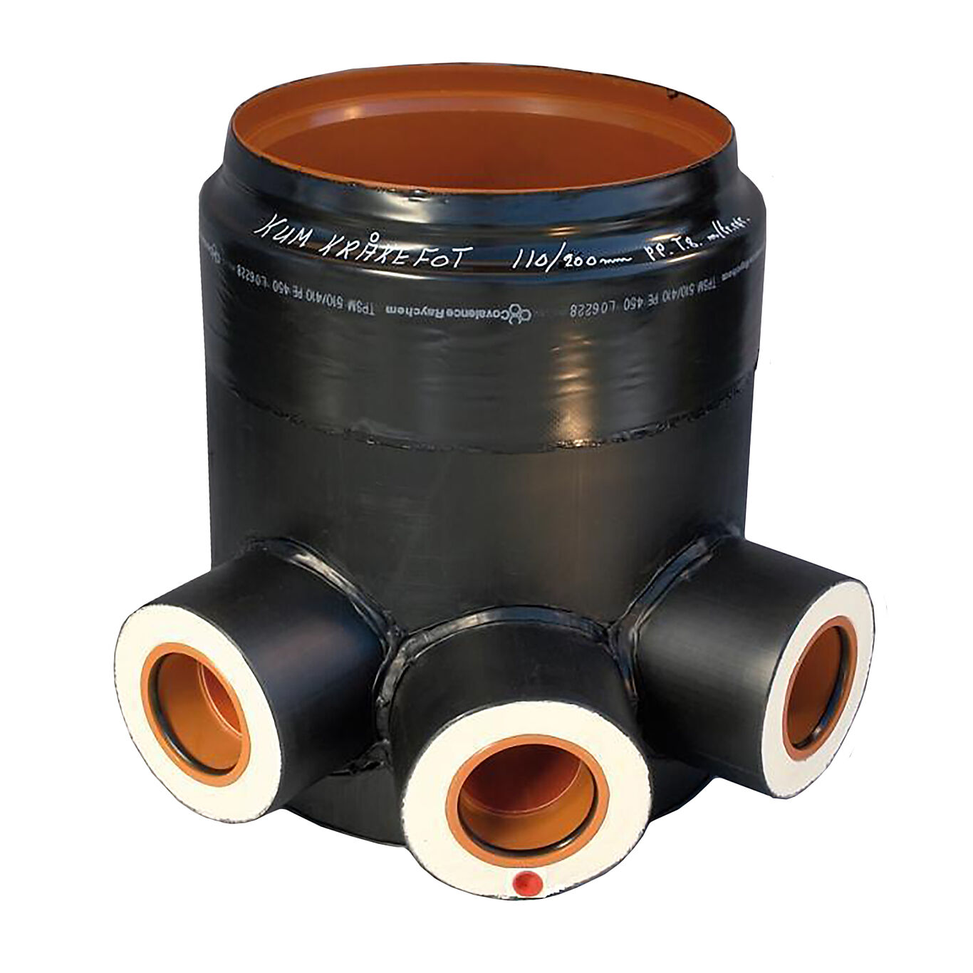 Isoterm Isoterm kum 110-200 mm kråkefot avl. m/trekkrør 1