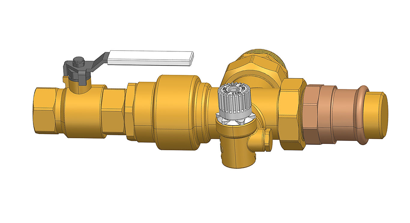 Oso Hotwater Kaldtvannsett Ø42-1 1/2" KV 1" 1