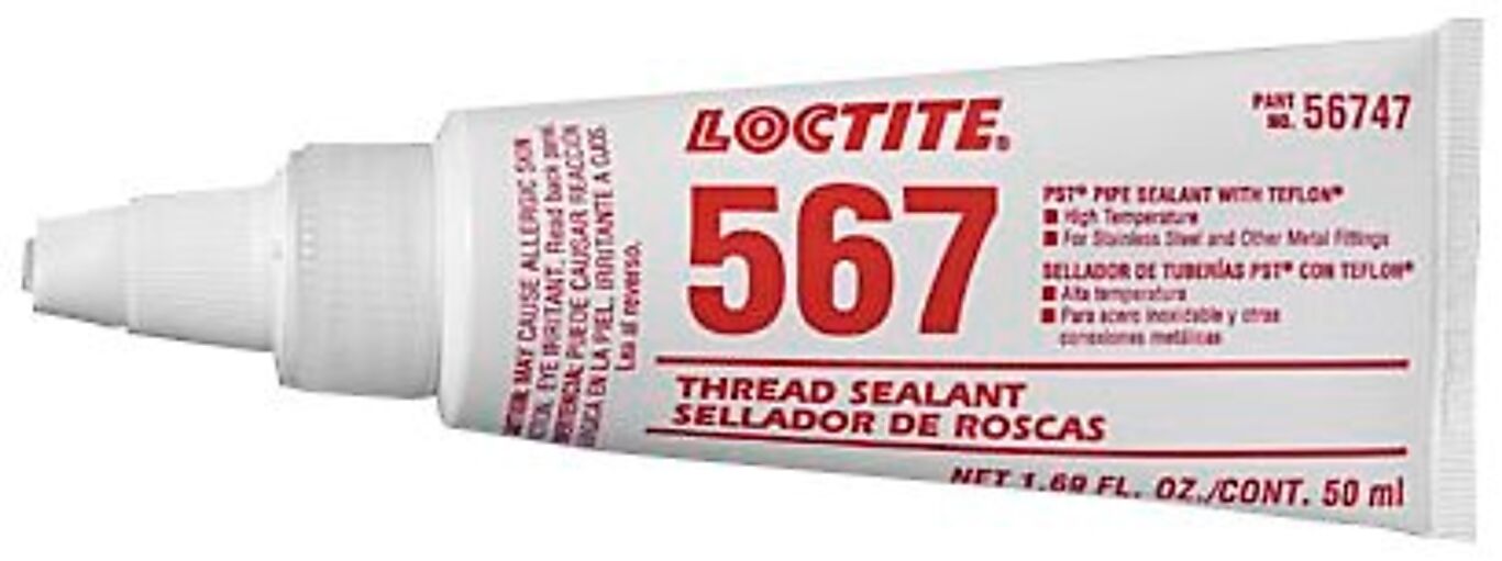 Loctite Gjengetetting m/ teflon Loctite 567 50 ml 2