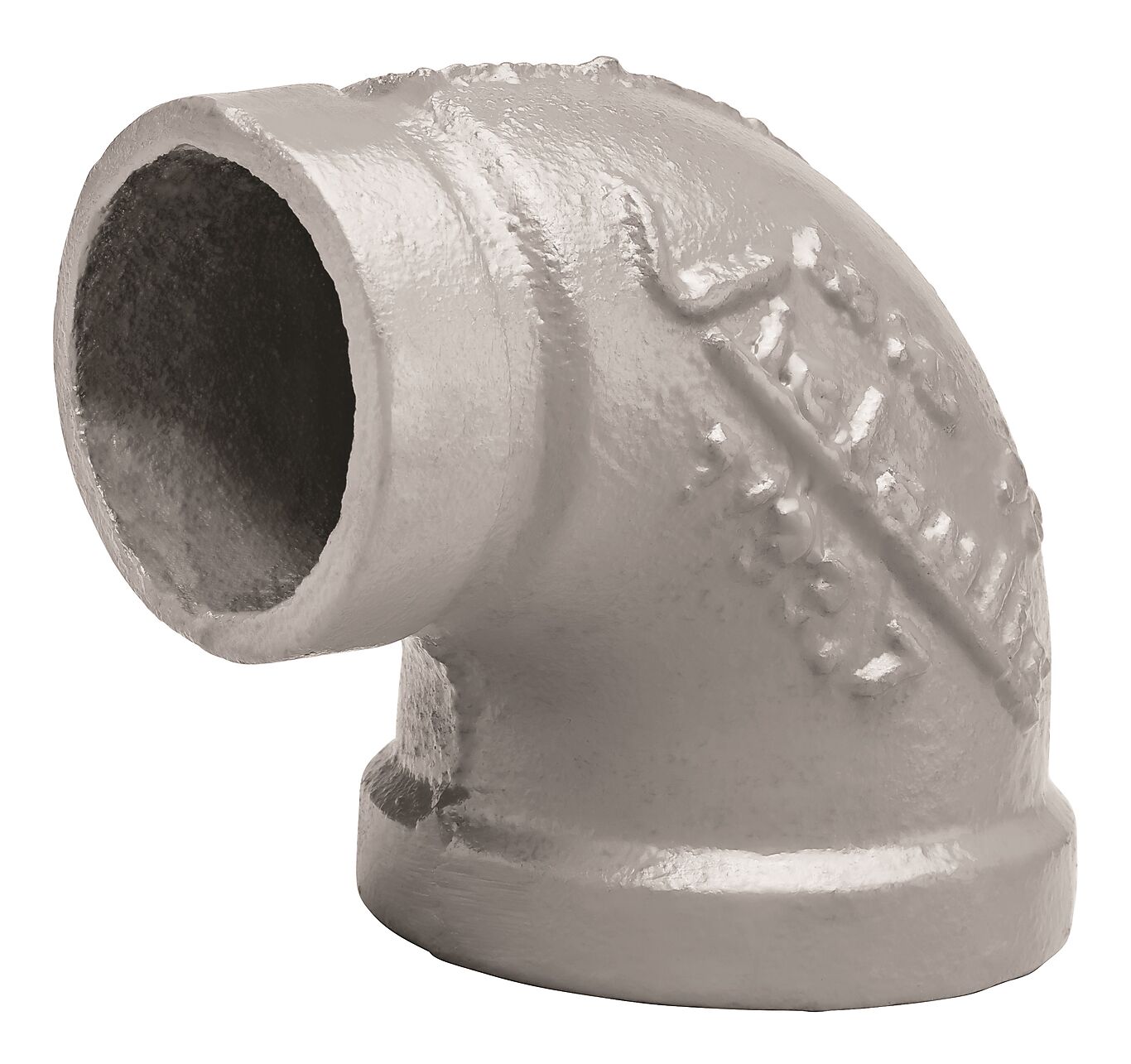 Victaulic Albue 33,7 mm x 1" 90° m/innv. gjenger galv 1