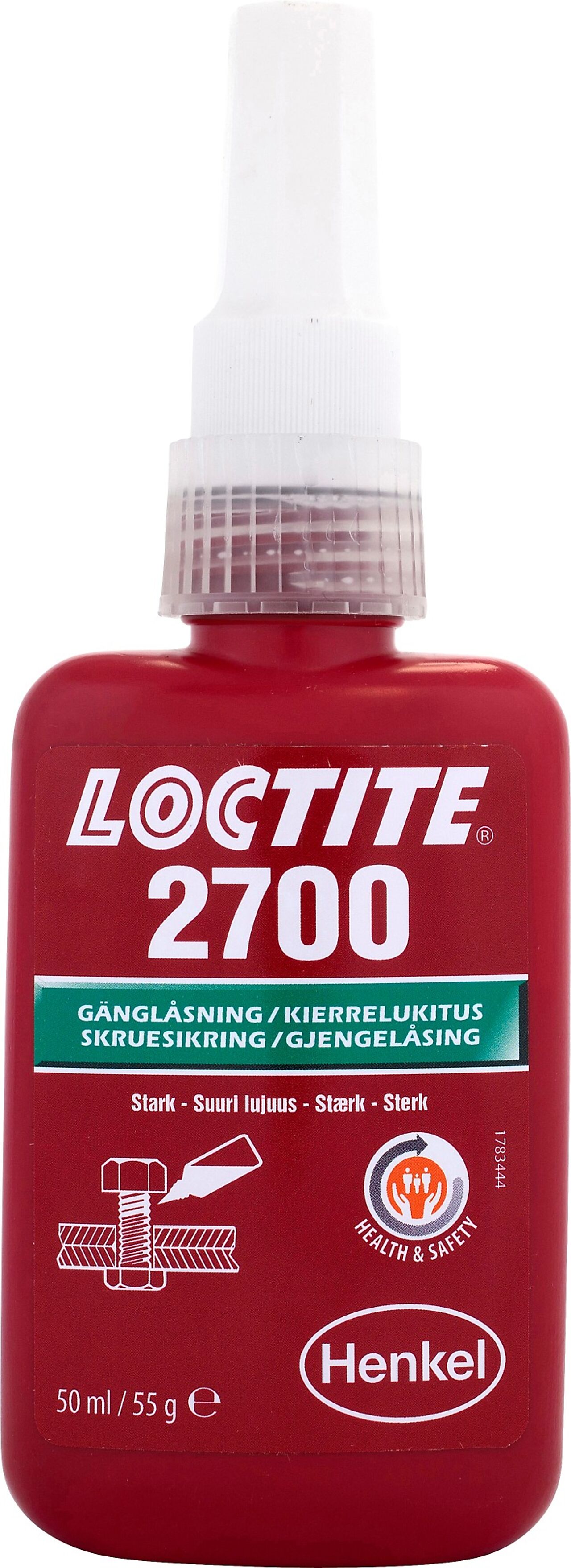 Loctite Gjengesikring Loctite 2700 50 ml 1