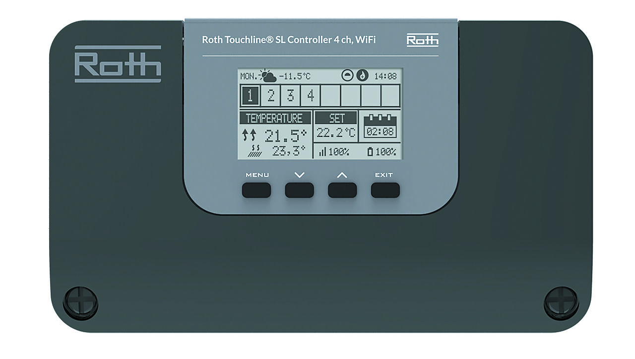 Roth 8370785 - Roth Touchline® SL kontrollenhet 4 med WIFI 1