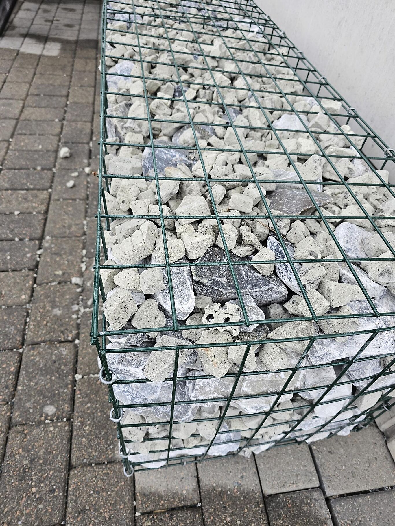 Gabion 4mm tråd 2x1x1m PVC belagt - sveist type 4