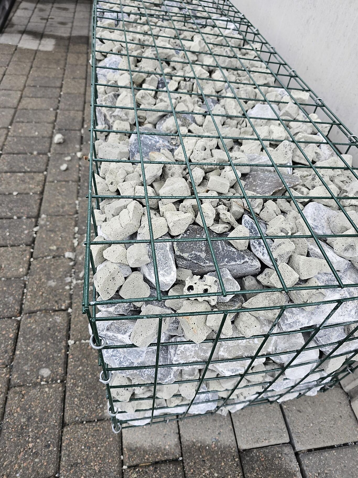 Gabion 4mm tråd 2x1x1m PVC belagt - sveist type 3