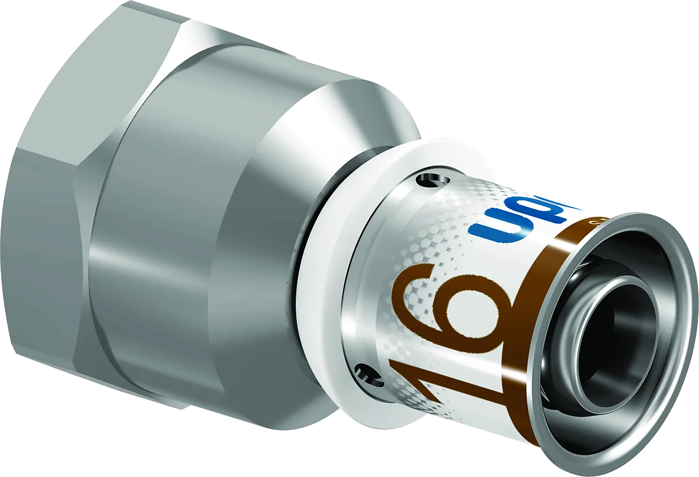 Uponor Overgangsmuffe 16 mm  x 1/2" 1