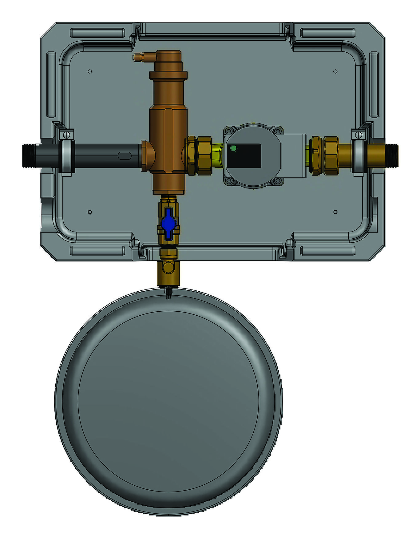 Oso Hotwater Oso Fix HP 12 montasjesentral for varmeanlegg vannbåren varme 2