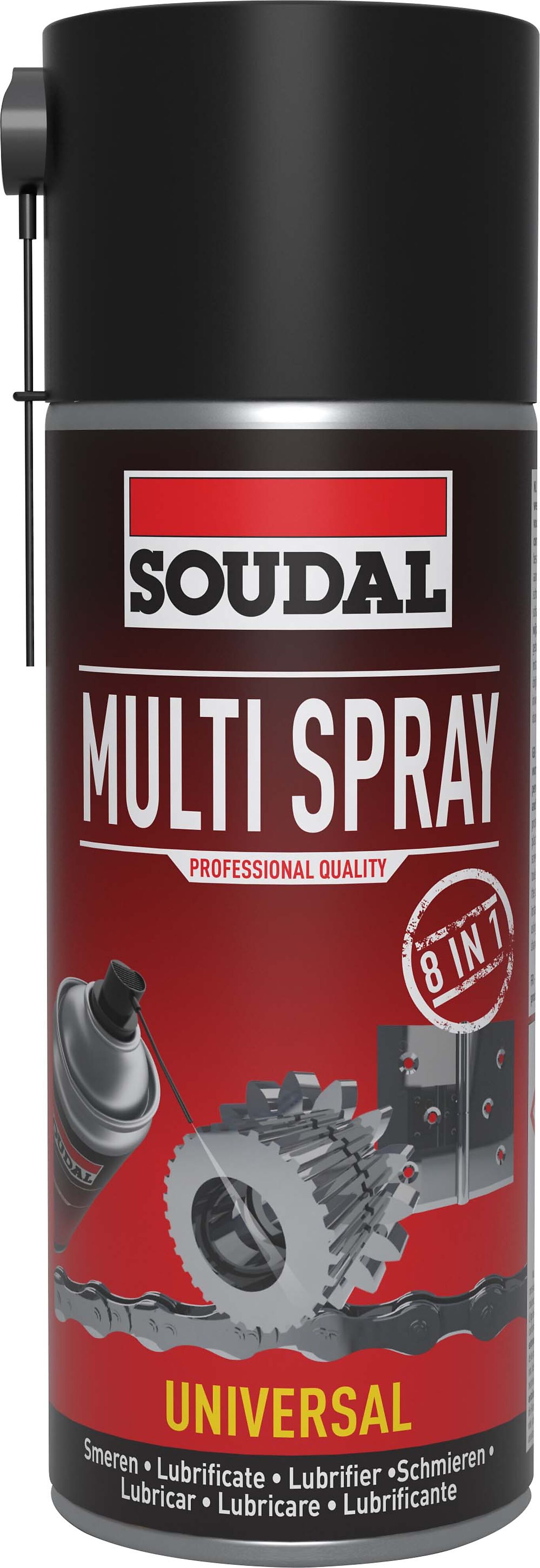 Soudal multispray 8 i 1, 400 ml