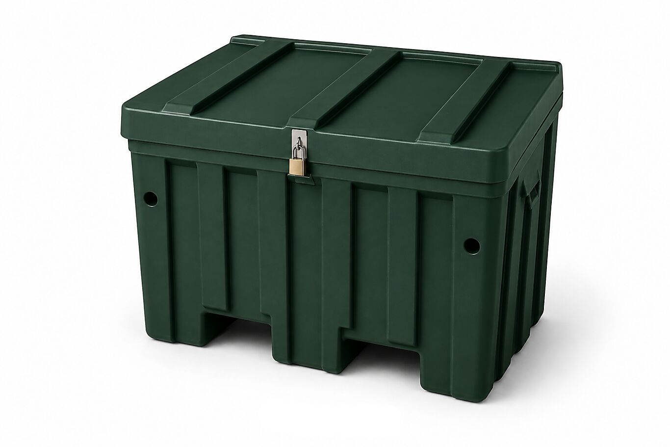 Grønn sandkasse i plast, 350 liter 1