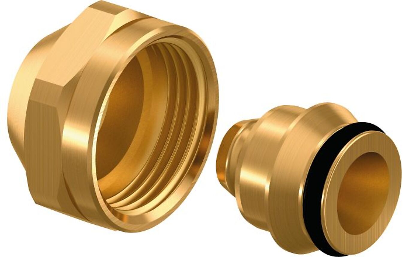 Uponor Uponor vario kompresjons koblingssett 14x2,0-g3/4"ft euro 1