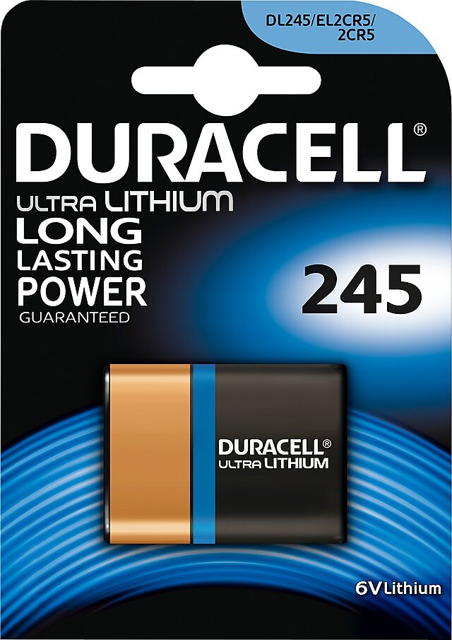 Duracell Batteri DL 245 6,0V Lithium 1