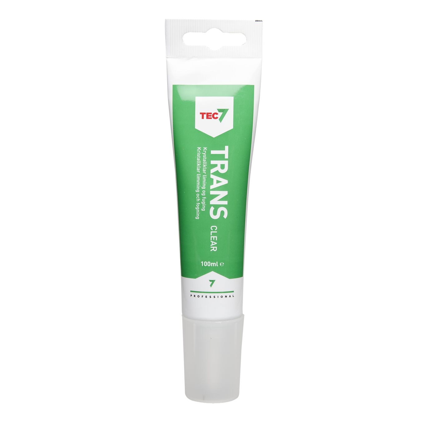 Relekta Trans7 lim- /fugemasse krystallklar 100 ml tube 2