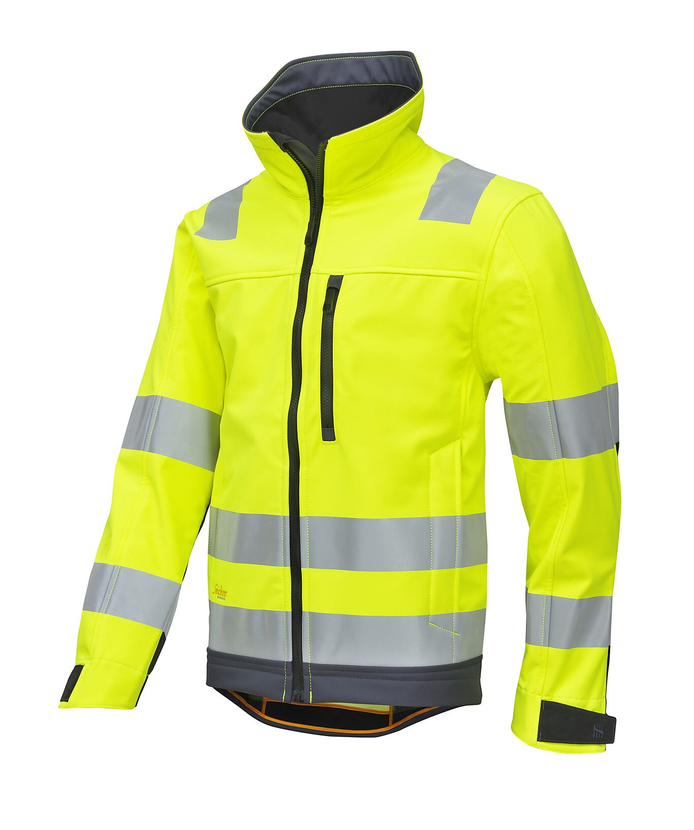 Snickers High-Vis softshelljakke gul 1230 kl 3