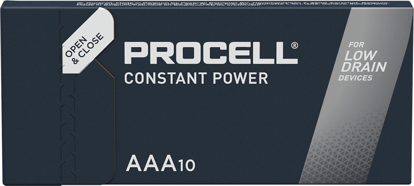 Duracell Batteri Procell Constant AAA 1,5V 10 pk 2