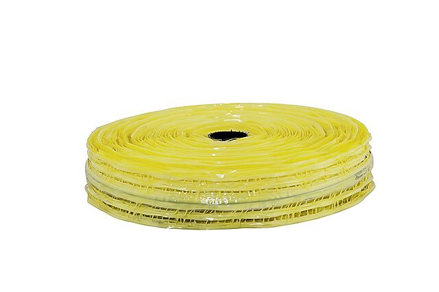 Varselnett 500 meter 10 cm gul m/søketråd 1