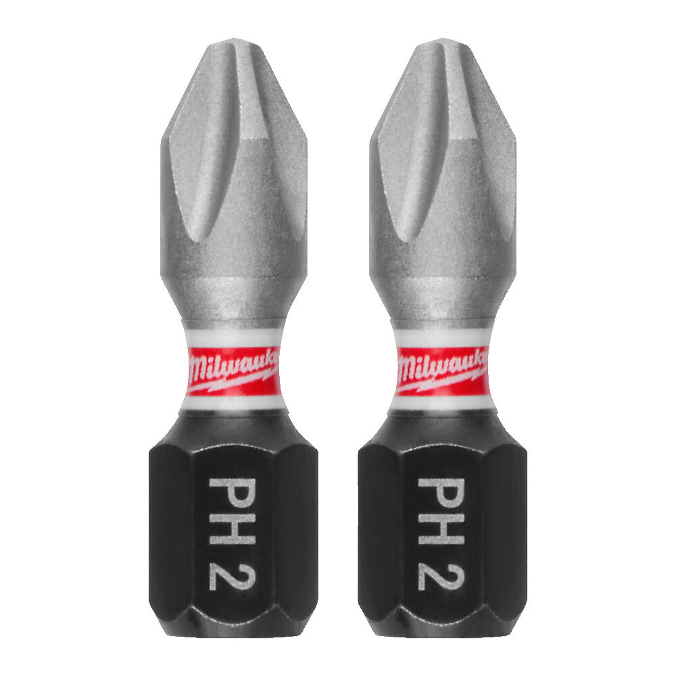 Milwaukee Milwaukee SHOCKWAVE Bits HEX1/4" PH2 25MM 3P 1