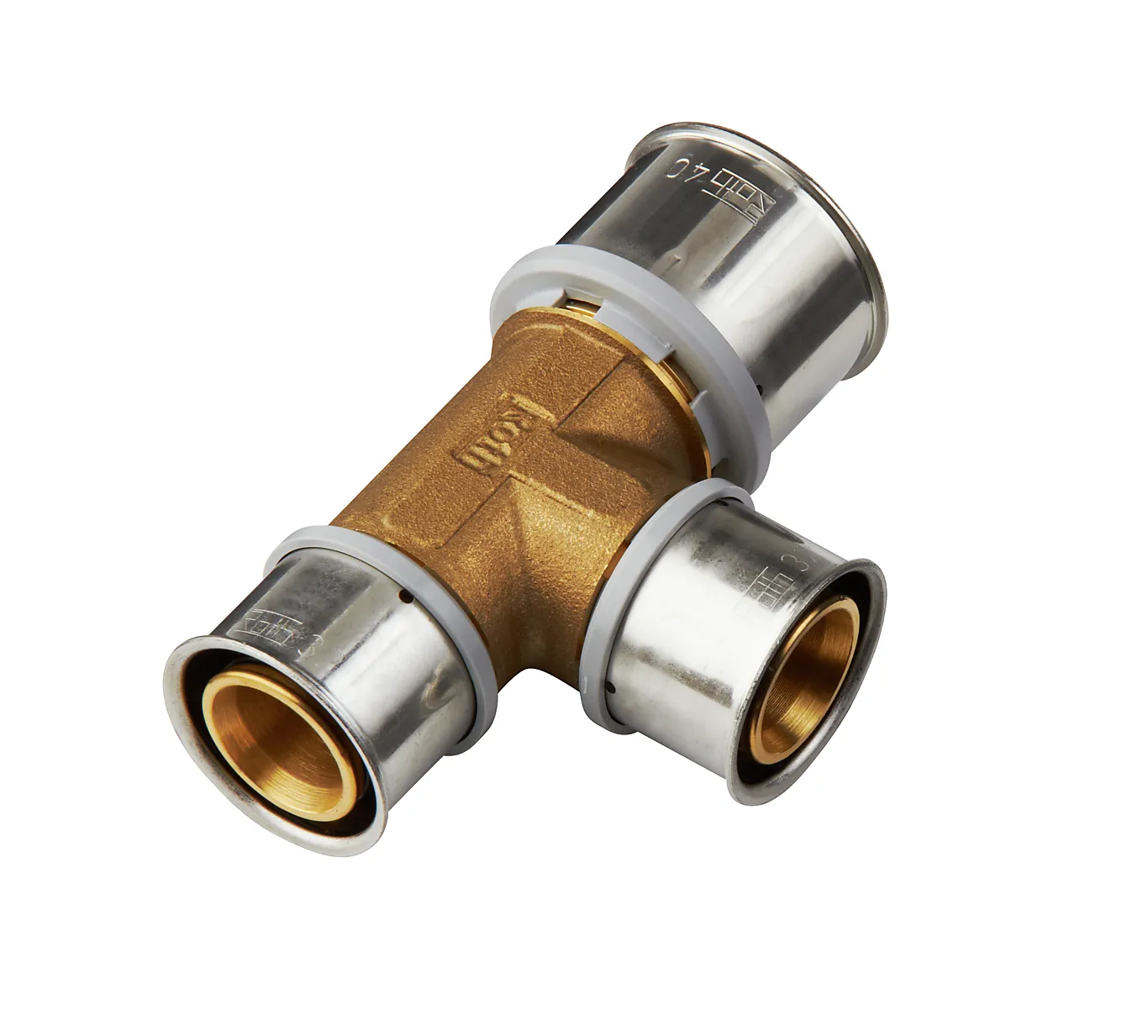 Roth T-rør  40 x 32 x 32 mm  MS Alu-LaserPlus® 1