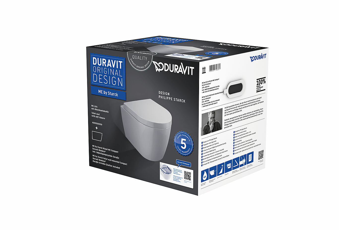 Duravit Duravit ME by Starck Compact toalettpakke 2