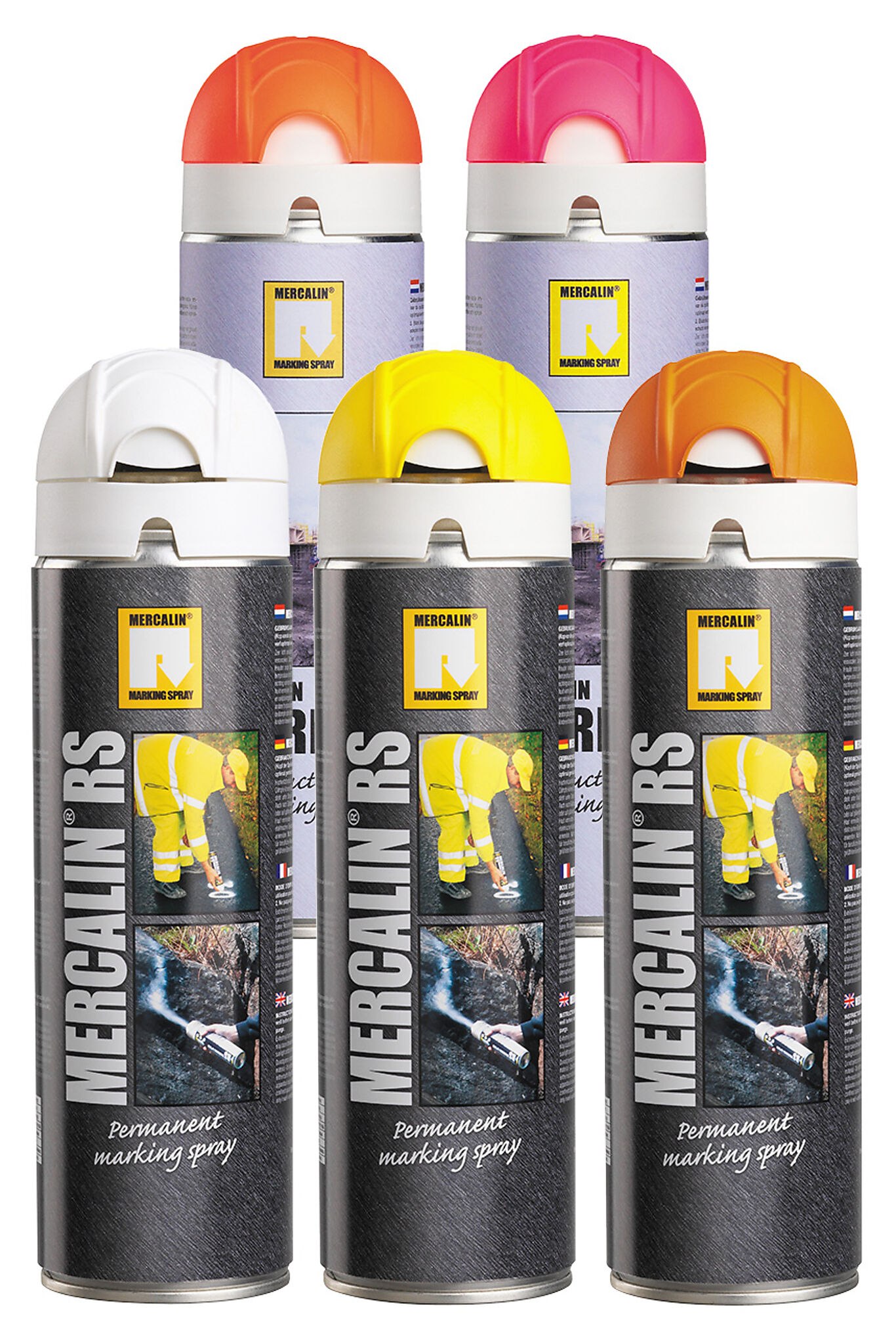 Mercalin merkespray Oransje