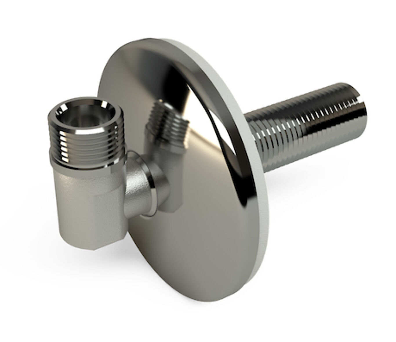 LK Systems LK anslutningskupling m/vinkel 1/2" utvendig gjenger 1