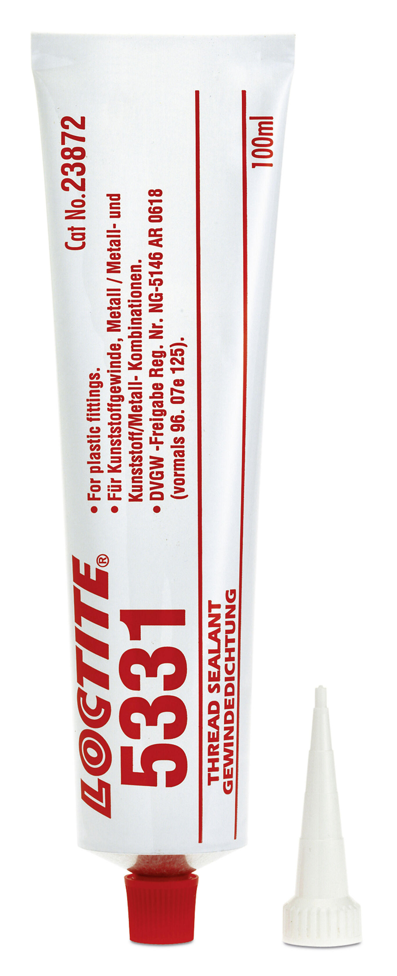 Loctite Gjengetetting f/ plastgjenger Loctite 5331 100 ml 1