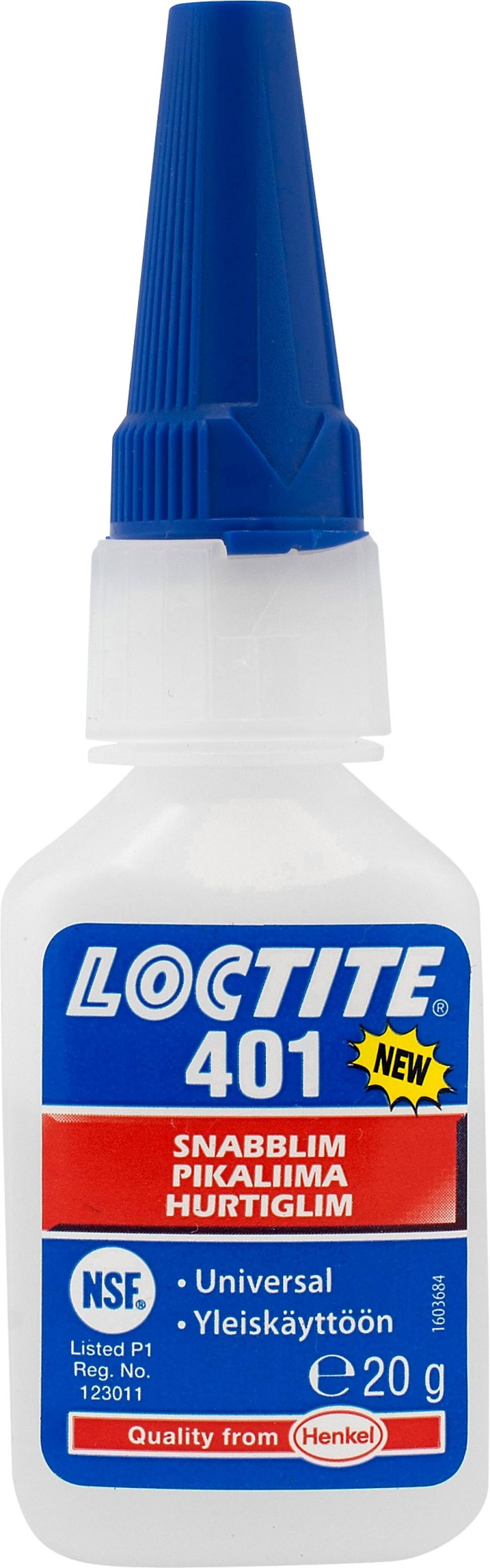 Loctite Hurtiglim Loctite 401 20 gram 1
