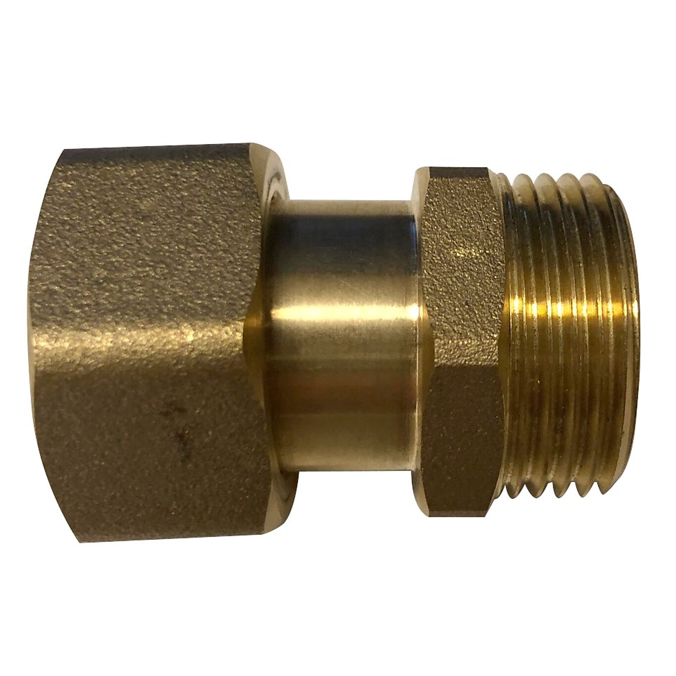 Altech Kupling m/løpemutter  (1/2" nippel x 3/4" mutter) 1