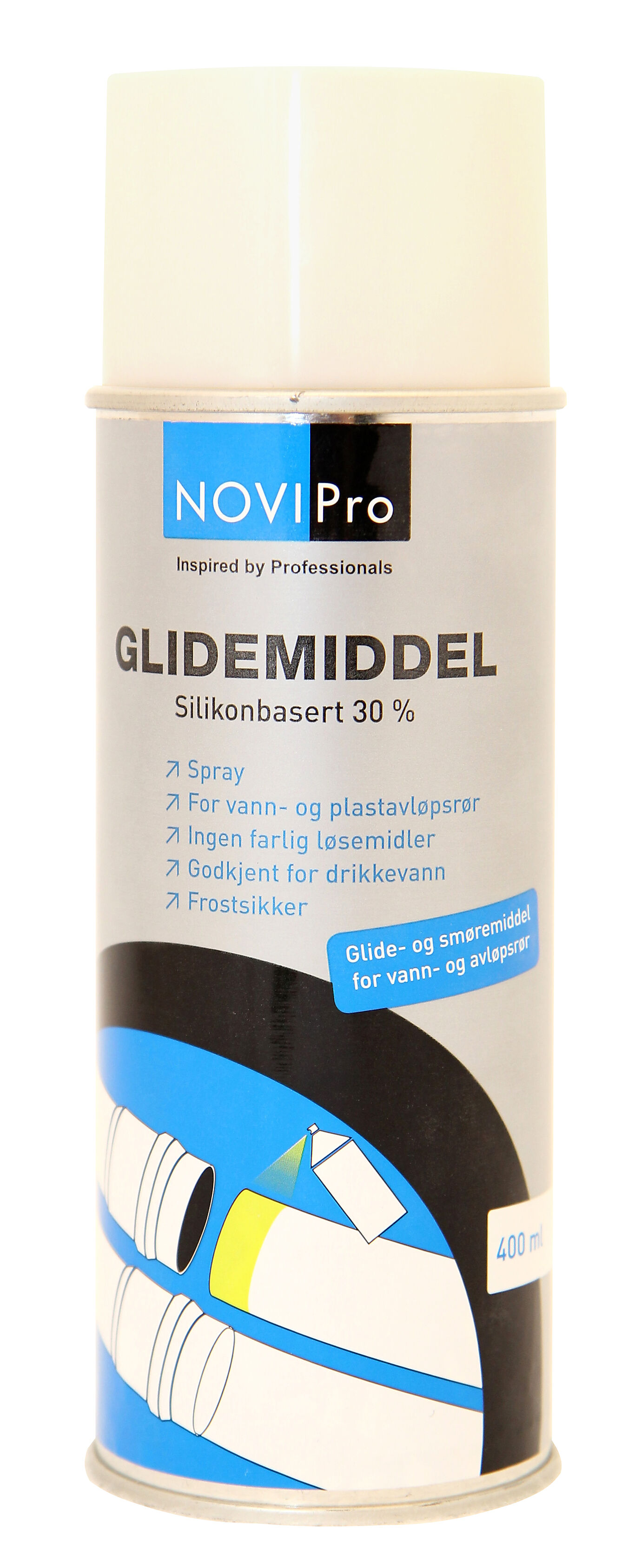 Novipro glidemiddel spray 0,4 liter