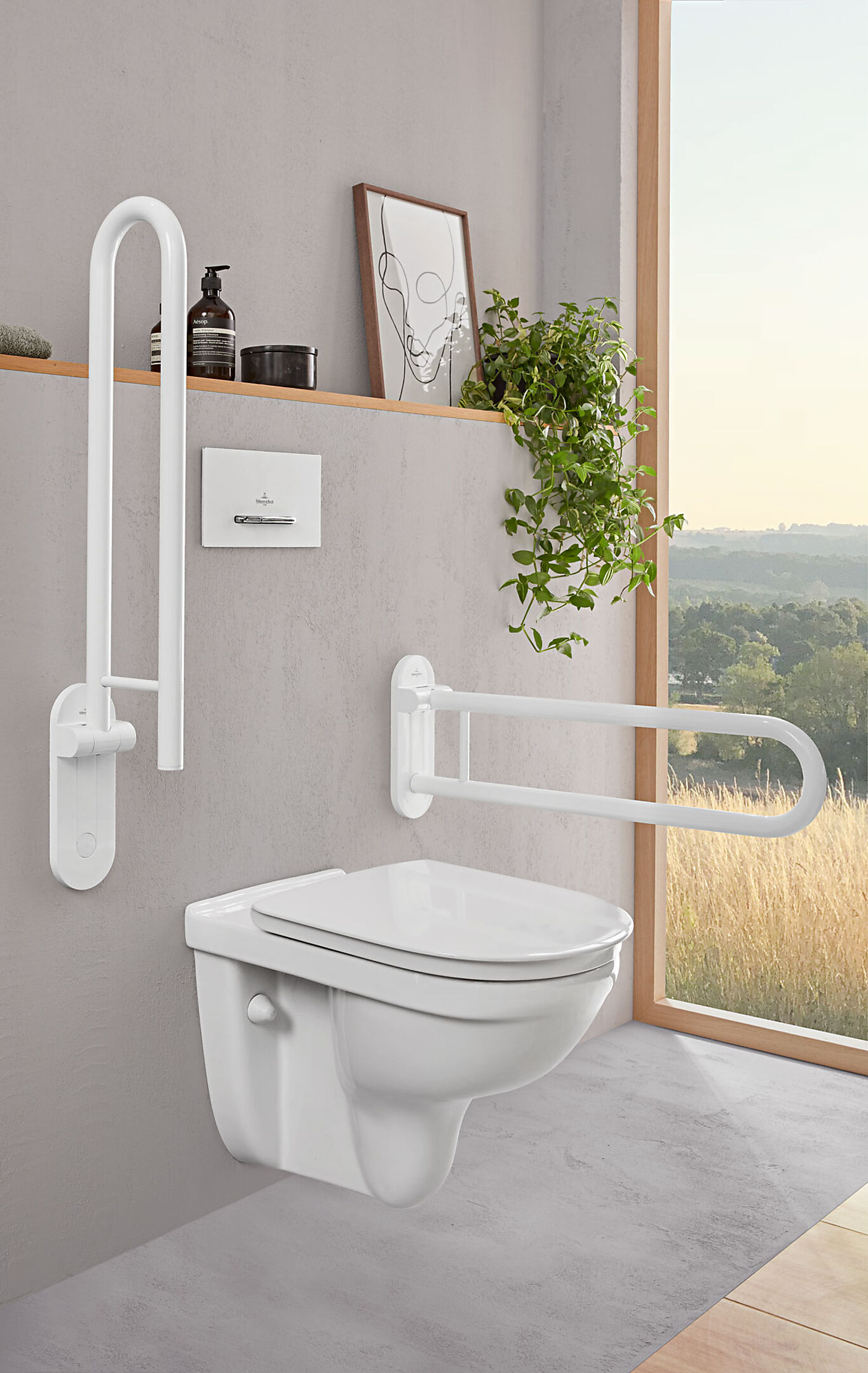 Villeroy & Boch Villeroy & Boch ViCare høy vegghengt toalett 3