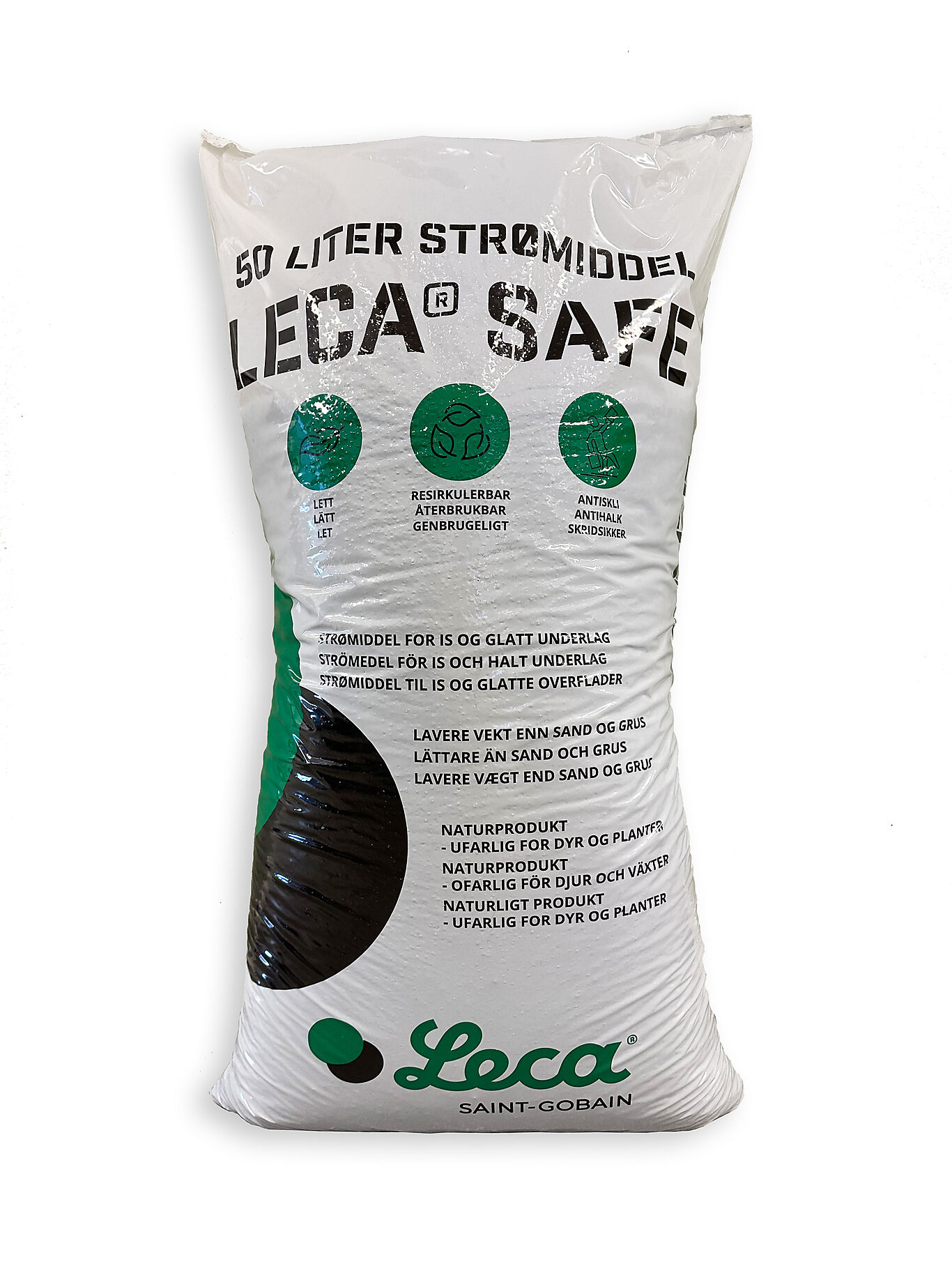 Leca Safe, vinterstrø