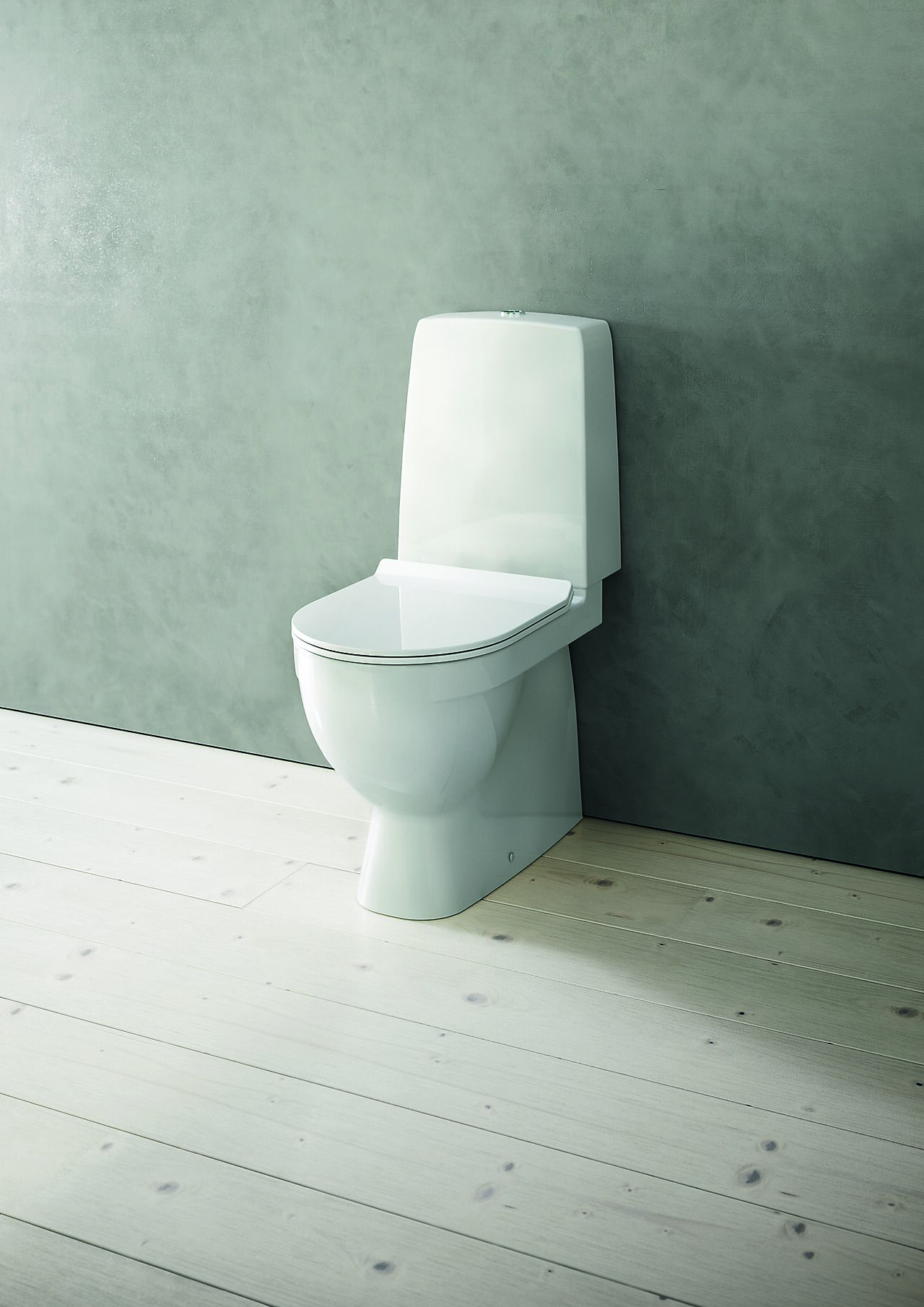 Duravit Durastyle gulvstående toalett, rimless® 655 x 360 mm - uten skyllekant. nordisk modell. 1