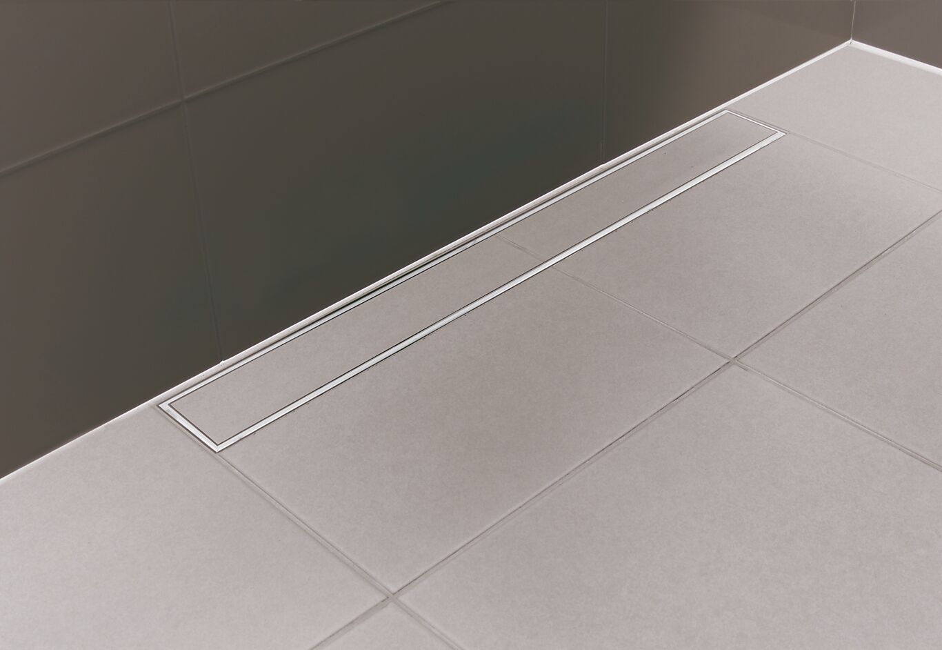 Purus Purus Line Tile sluk 800 mm, Ø50 sideutløp lav 2