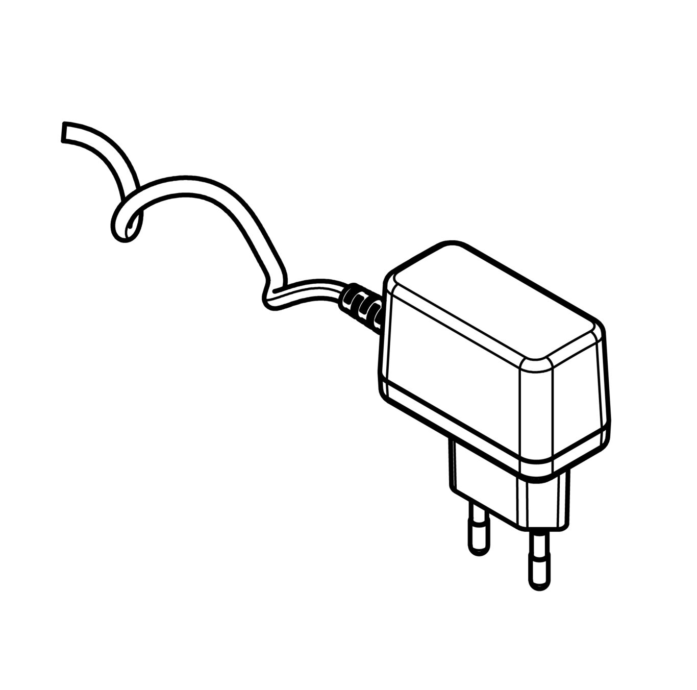 Strømforsyning for vannsensorbrakett R 230V -> 5V 0.1A Strømadapter