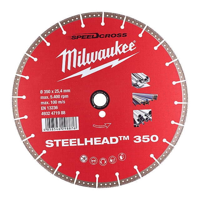 Milwaukee MILWAUKEE DIAMANTSKIVE DH STEE 1