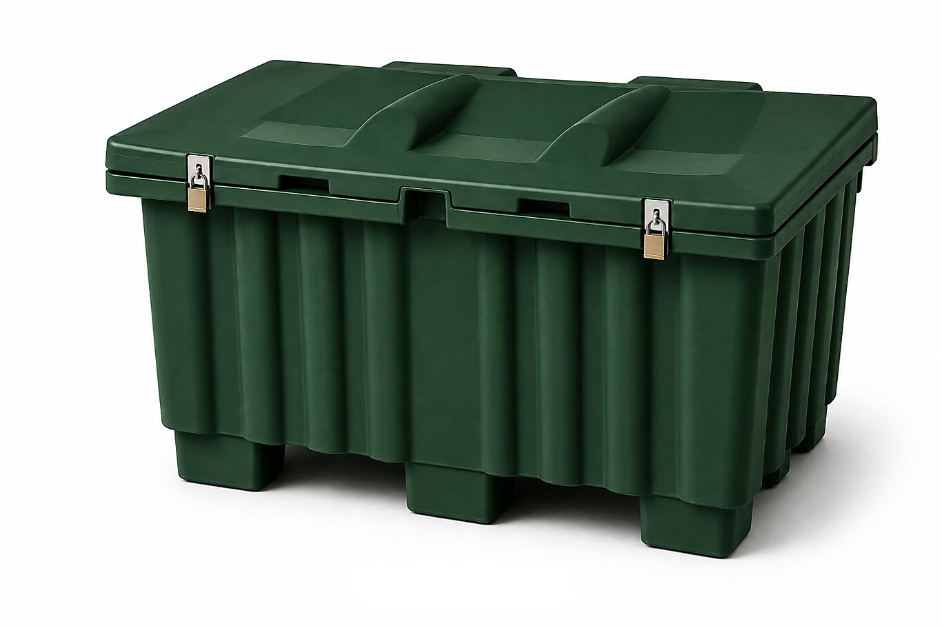 Grønn sandkasse i plast, 550 liter 1