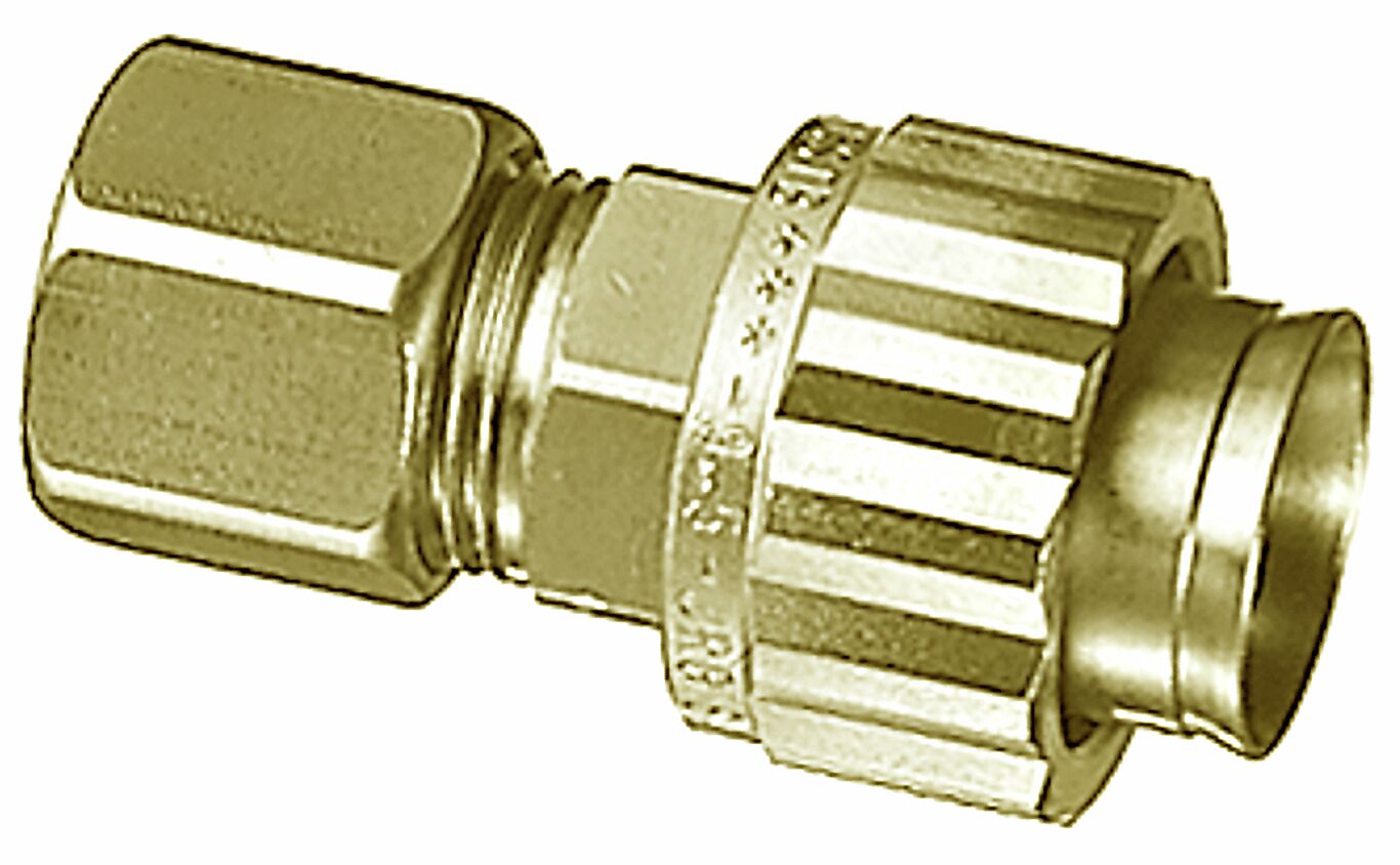 Armaturjonsson Union rødgods 10 x 12 mm 2