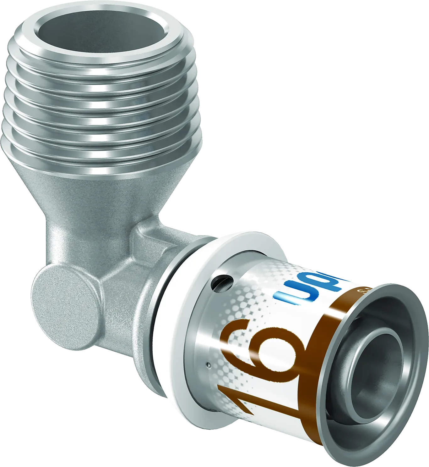 Uponor Albue 16 mm x 1/2" m/utvendig gjenge 1