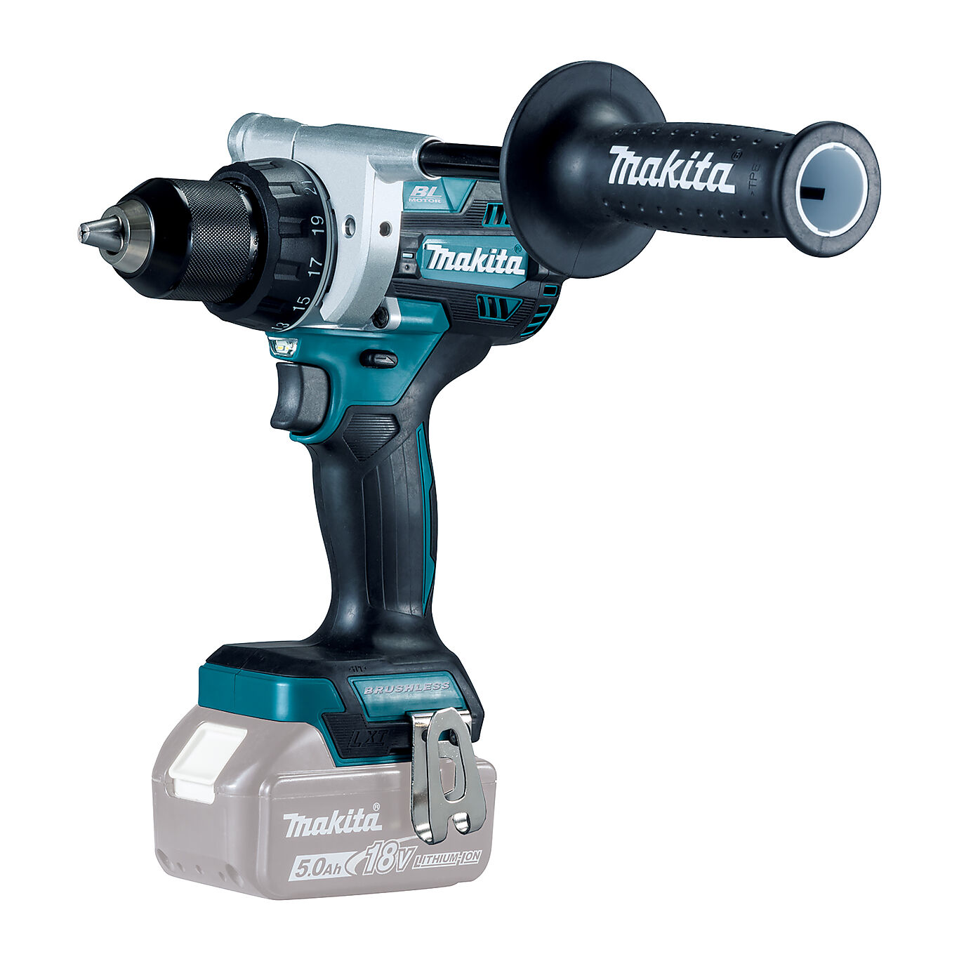 Makita batteridrill 18V DDF486RTJ og DDF486Z