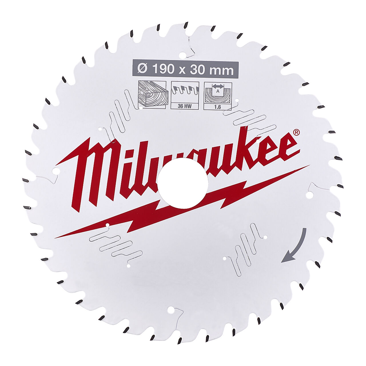 Milwaukee Sirkelsagblad W165 X 15.87 X 1.6 X 24 1