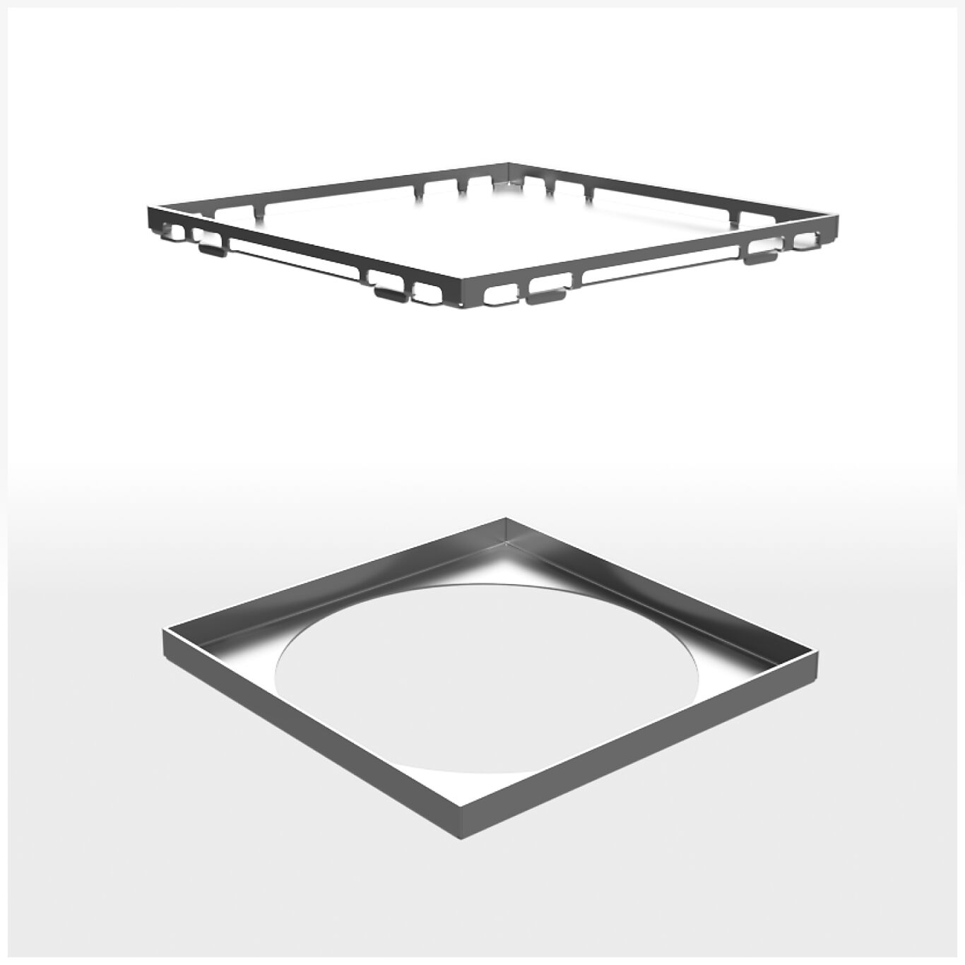 Slidedrain Slidedrain slukrist kv tile insert rf stål 2