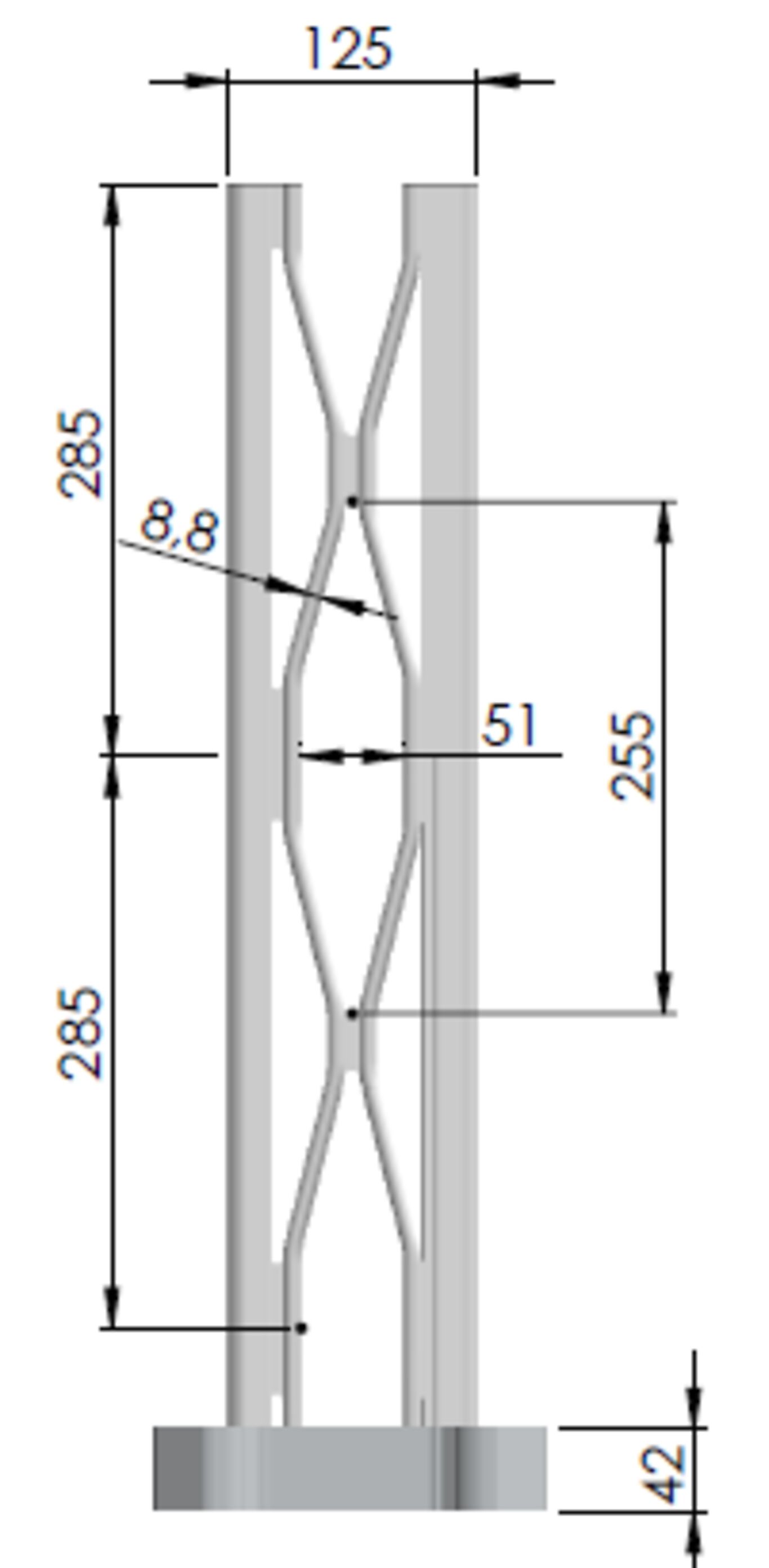 Lattix Mini mast 4412