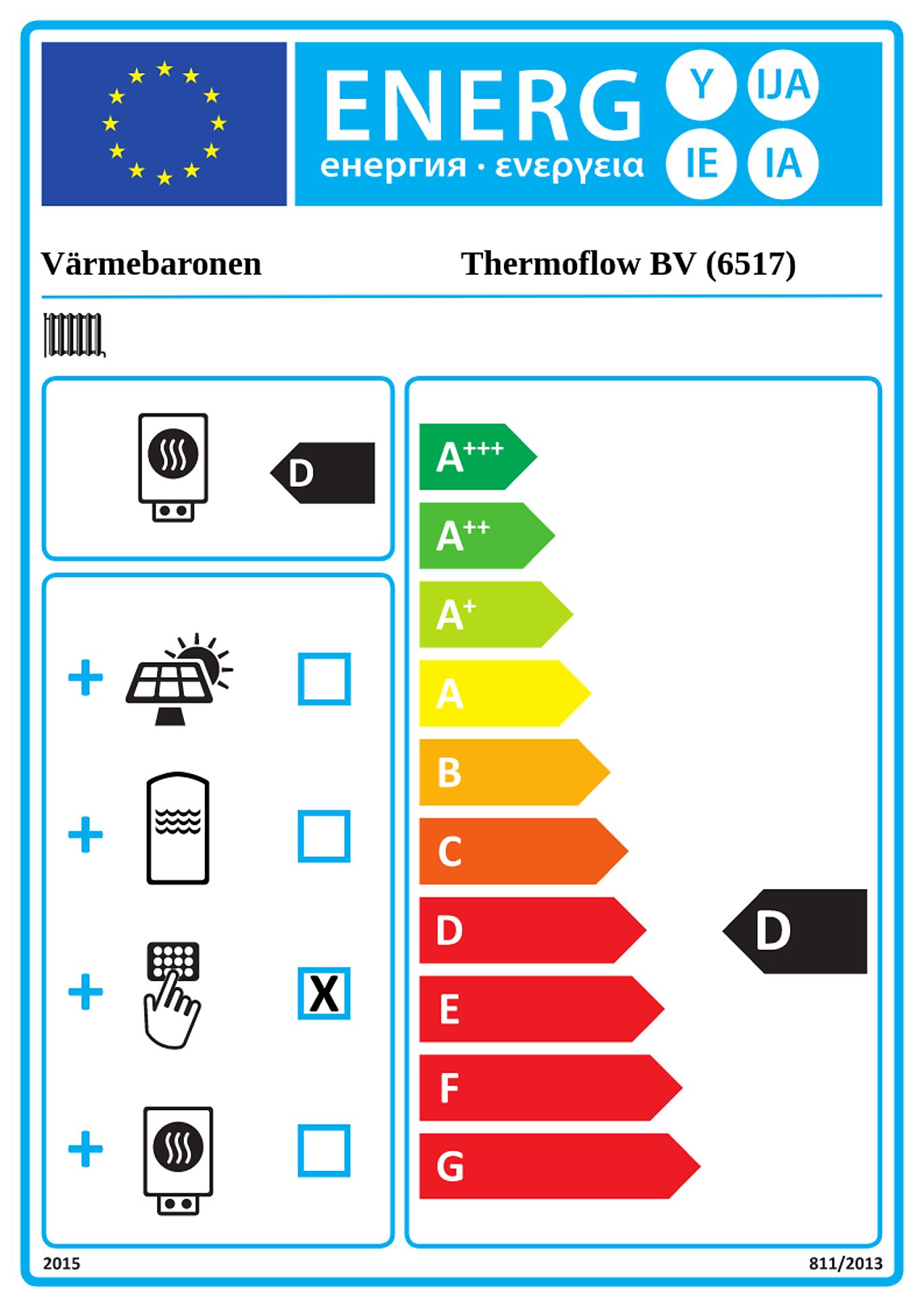 Värmebaronen Thermo flow el-kjel 230v 2