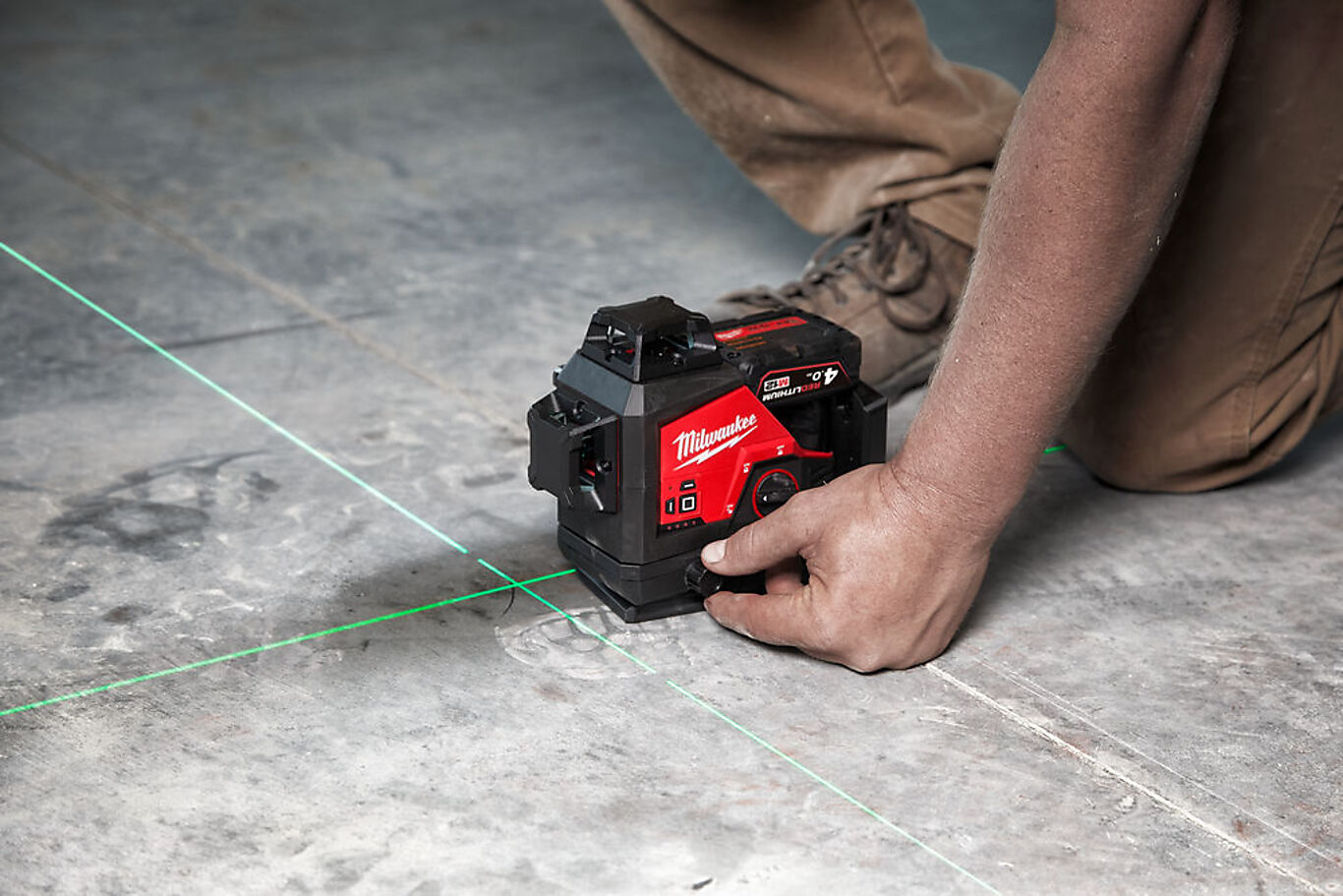 Milwaukee Milwaukee M12 Linjelaser roterende 3PL-0C 2