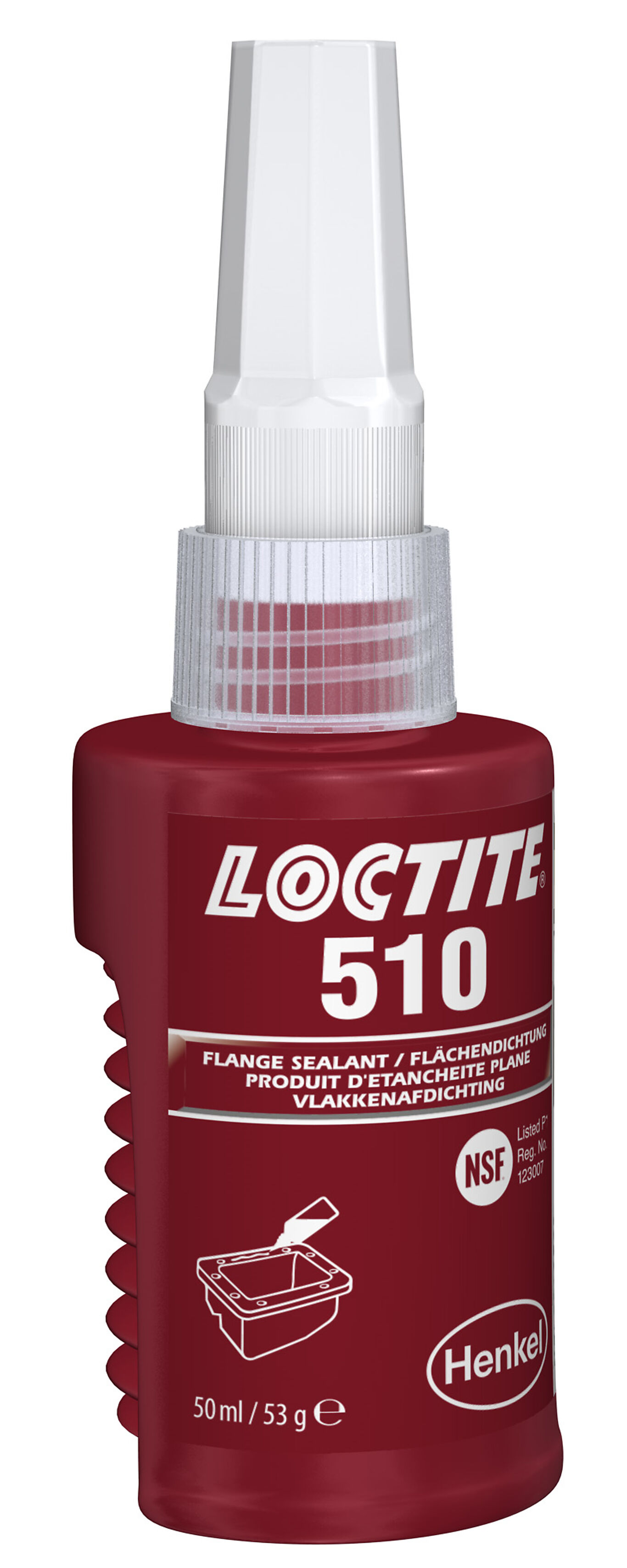 Loctite 510 flensetetting for høytemperatur 50 ml