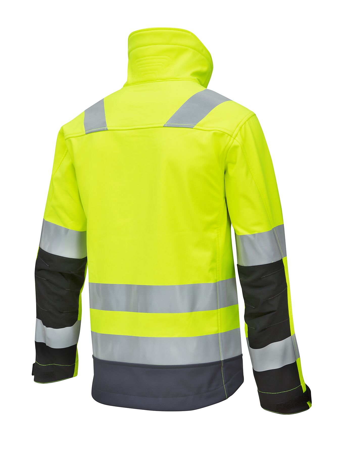 Snickers Workwear Snickers Workwear High-Vis Jakke 1230 Kl3 Gul/Mgrå M 2