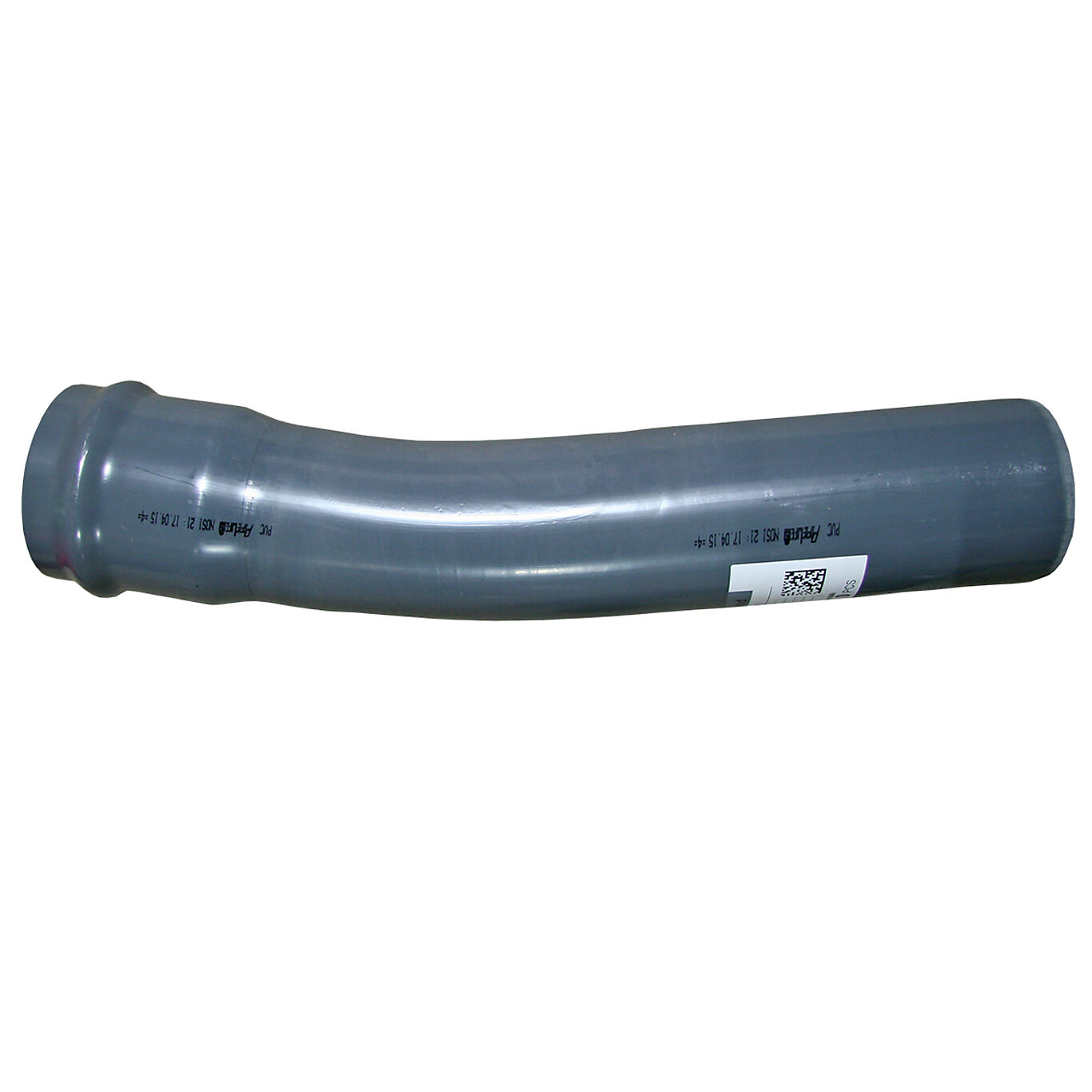 Bend PVC med 1 muffe PN12,5 11°